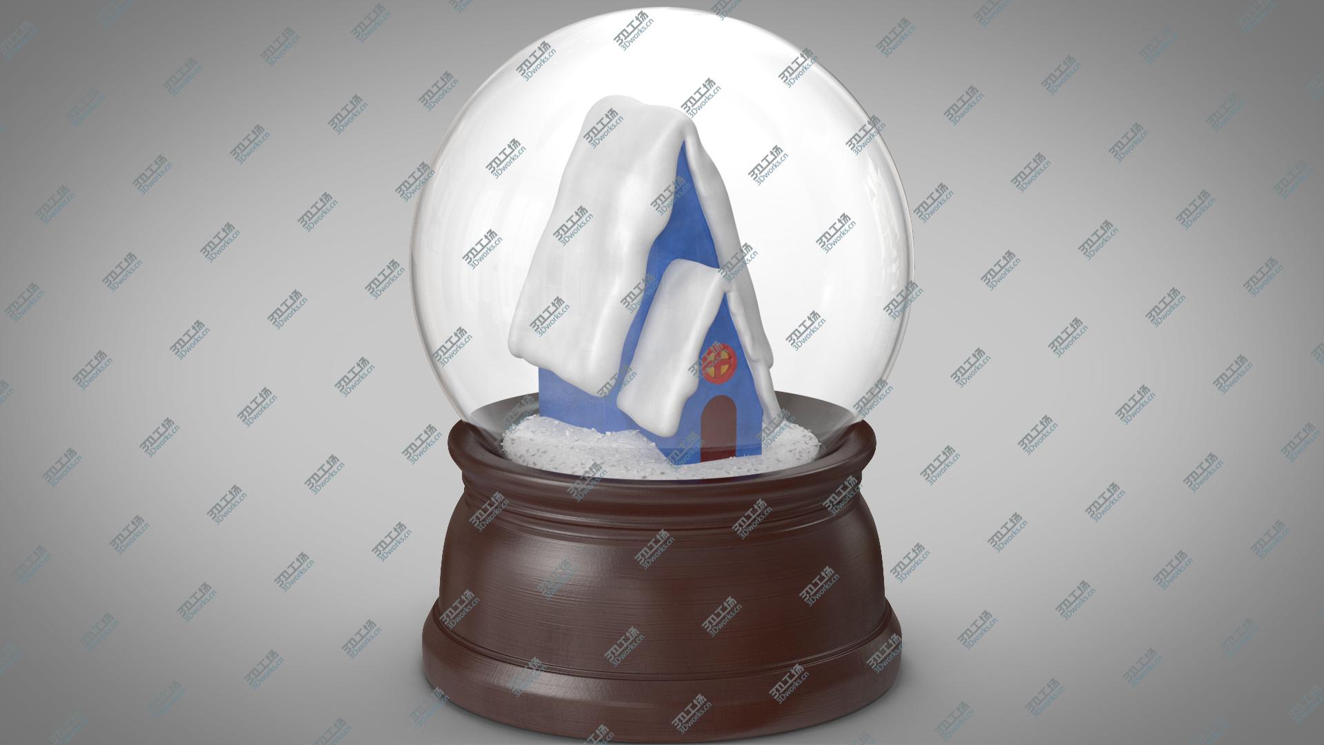 images/goods_img/202105071/Snow Globe with House 3D model/1.jpg